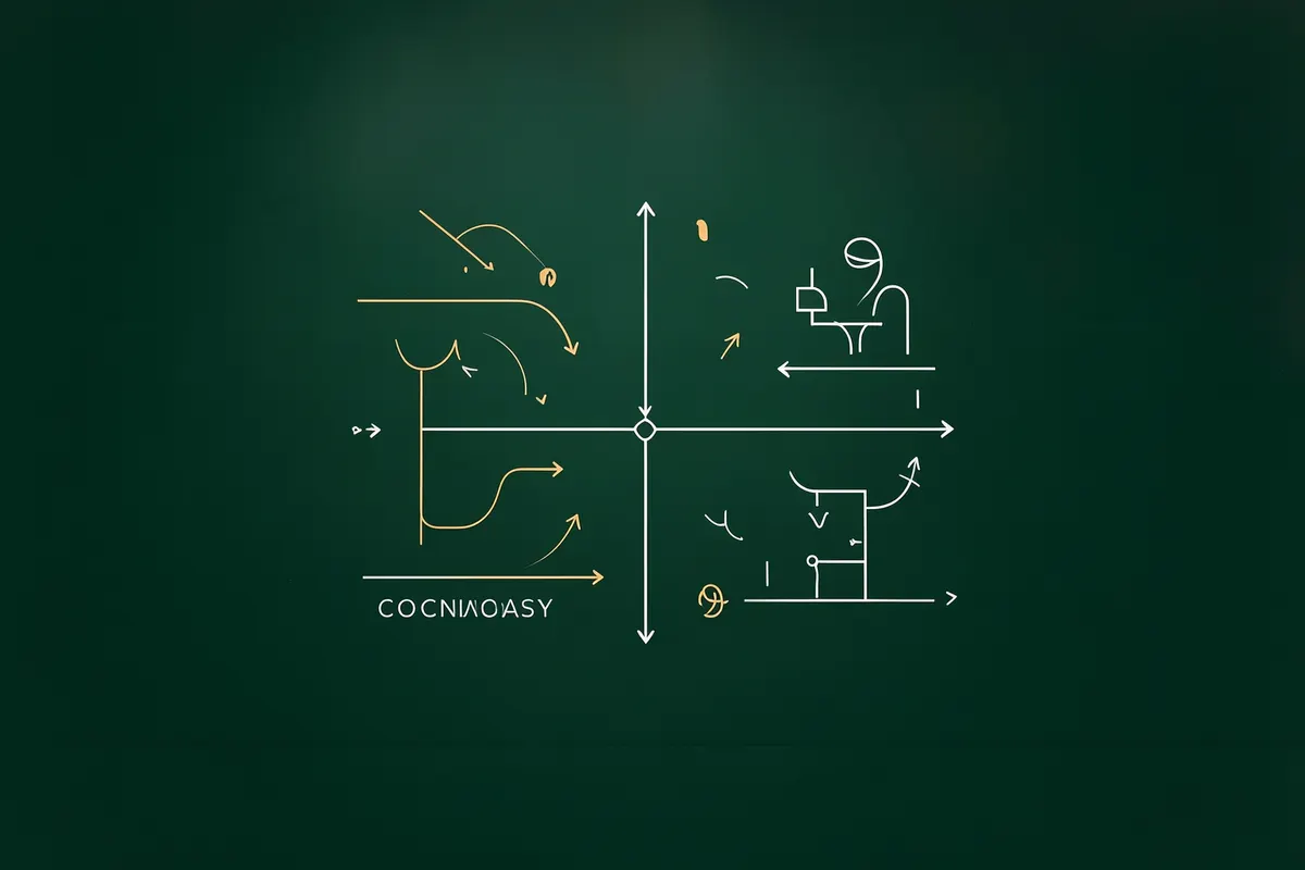 Diagrama simplificado explicando o funcionamento do consórcio de imóveis com setas e ícones
