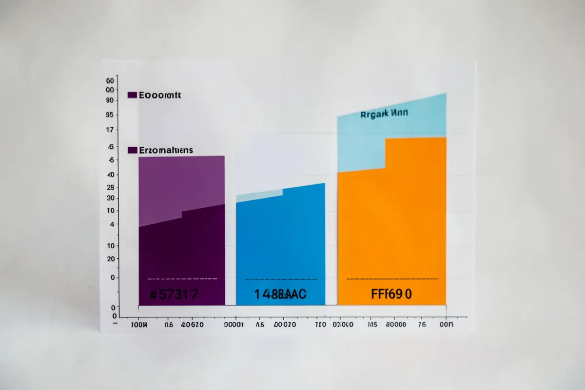 Gráfico de barras mostrando a redução de acidentes de trabalho após implementação de programas de ergonomia e gestão de segurança.