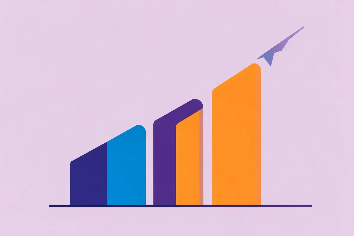 Gráfico de barras mostrando aumento de produtividade após implementação de melhorias ergonômicas.