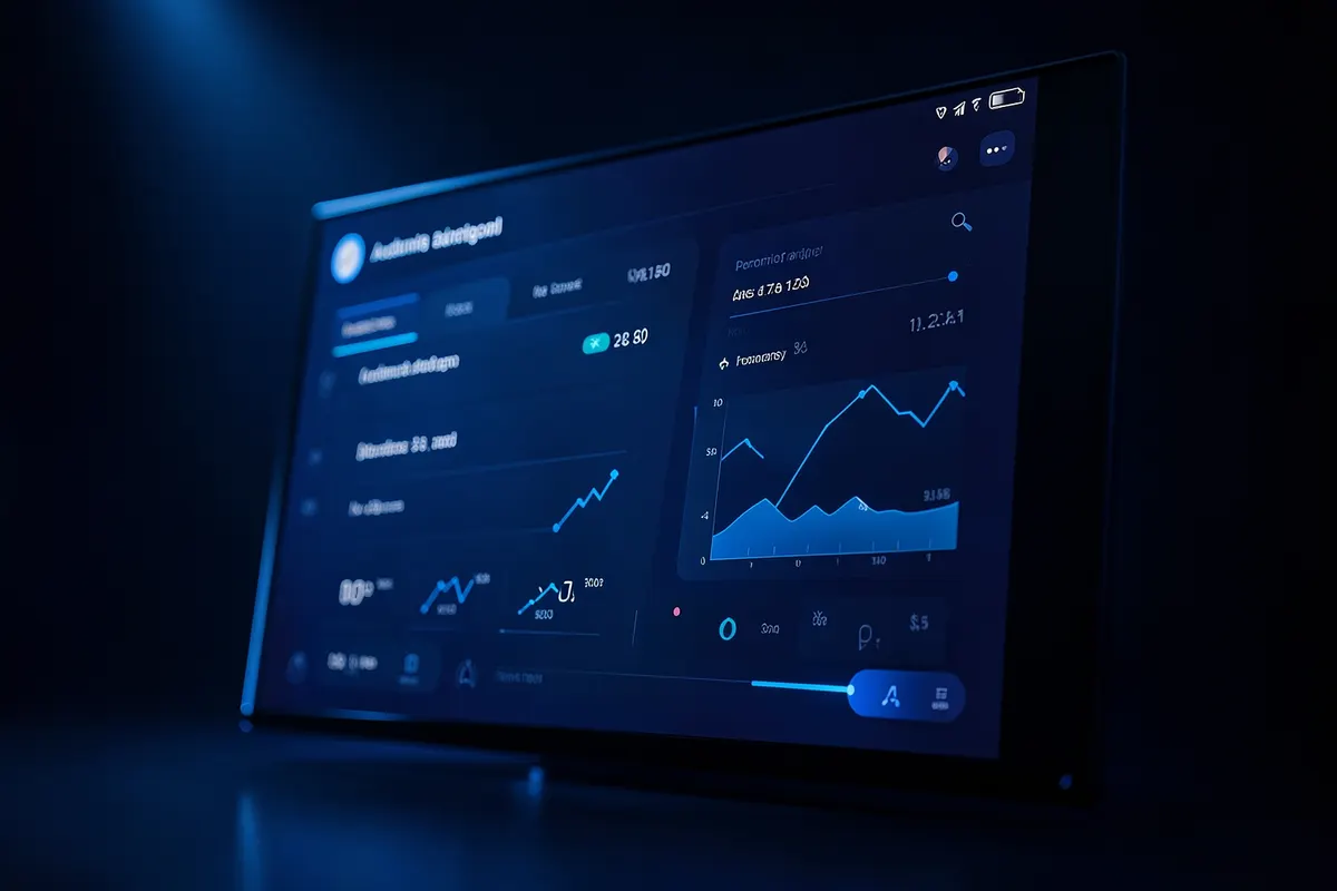 Interface de uma plataforma de anúncios em vídeo, mostrando opções de segmentação de público e métricas de desempenho.