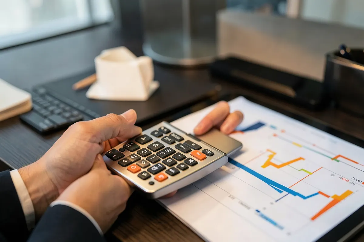 Cálculo de custos para contratar um gestor de tráfego pago com calculadora e gráficos