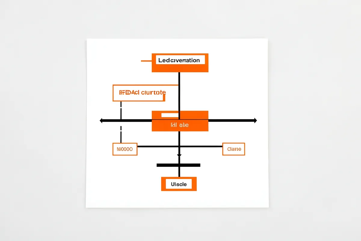 Um diagrama de fluxo mostrando as etapas do processo de conversão de leads, desde a captação até o fechamento da venda.
